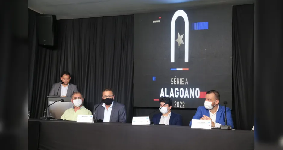 Novo logo do Campeonato Alagoano da Série A foi apresentado no arbitral