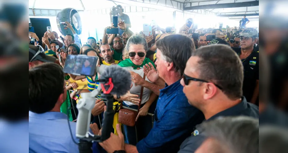 Bolsonaro destacou a satisfação em poder retornar ao Nordeste para a entrega de mais este projeto