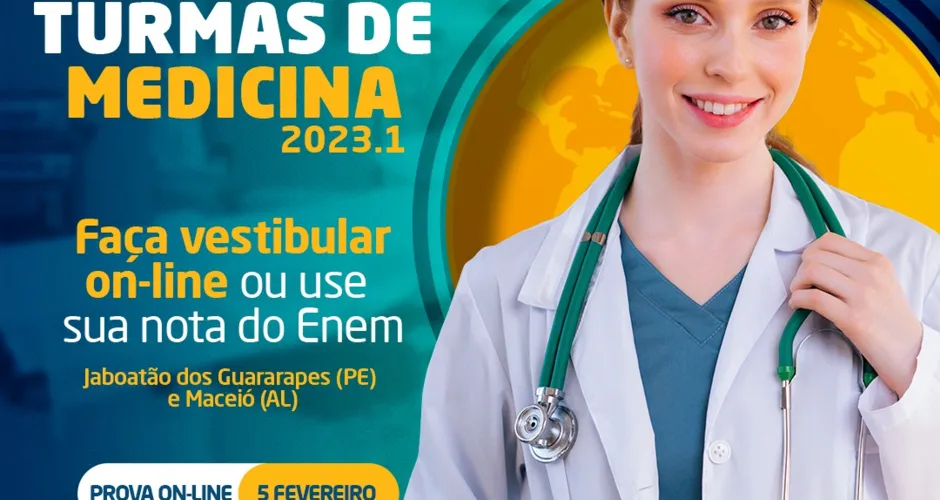 Unit Alagoas e Fits Jaboatão divulgam vestibular para novas turmas de Medicina