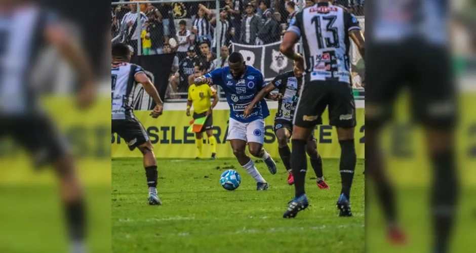 Cruzeiro abriu o placar no Coaracy