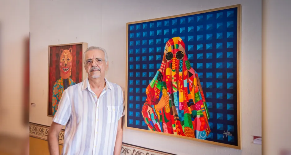 Agélio Novaes leva exposição "Minha Alma é Colorida" ao Misa