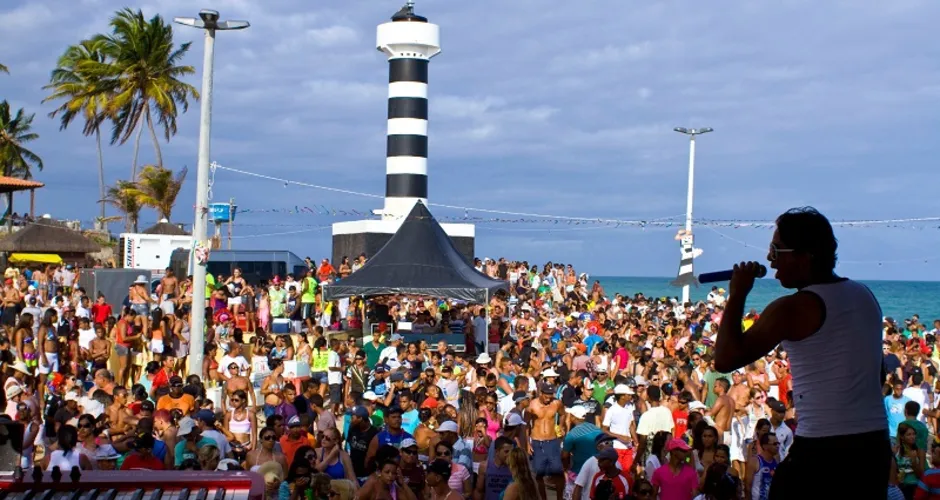 Carnaval em Coruripe na praia do Pontal.