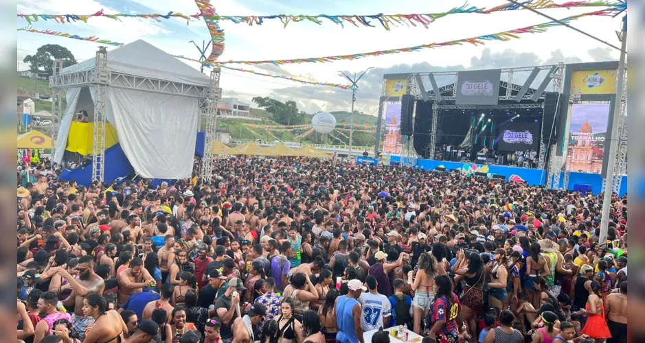 São José da Laje recebe mais de 60 mil pessoas ao longo do carnaval