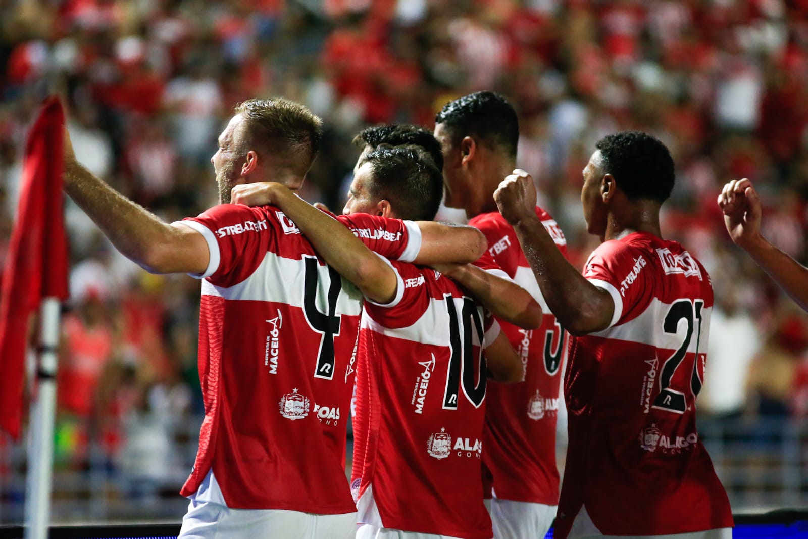 Com gol no fim, CRB vence ABC e encaminha classificação no Nordestão