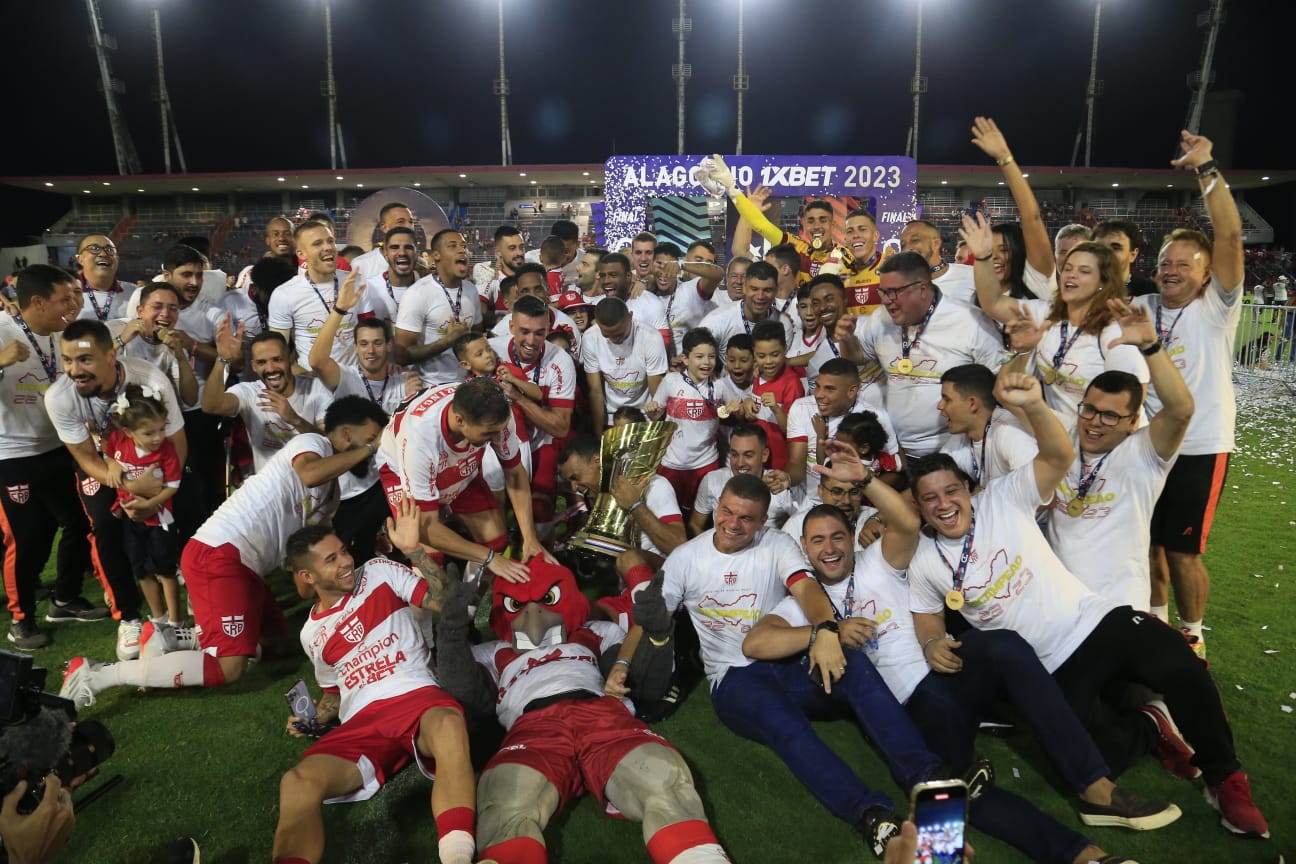 No Rei Pelé, CRB vence o ASA e é o campeão alagoano de 2023: 1 a 0