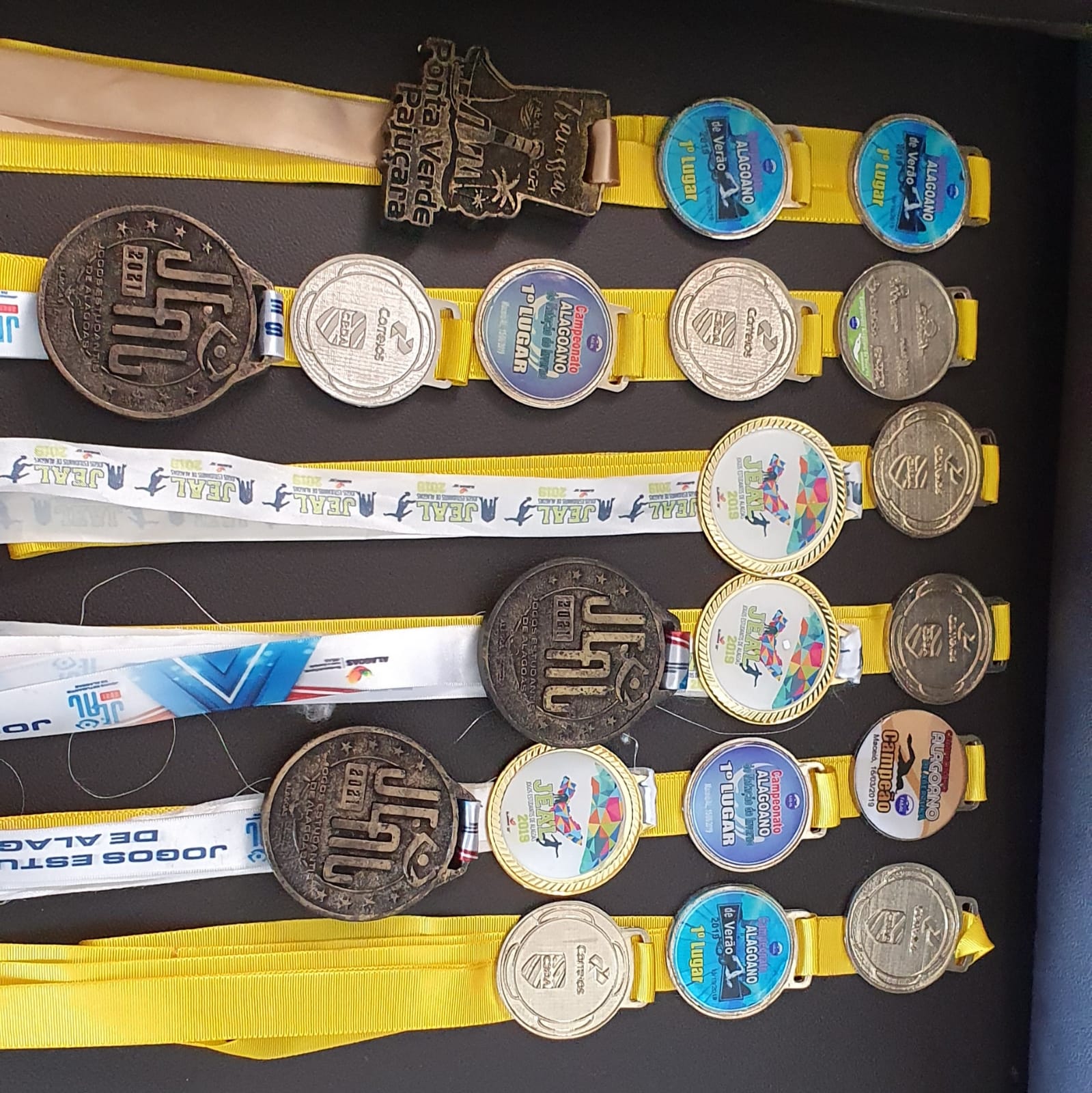 20 medalhas de Ouro