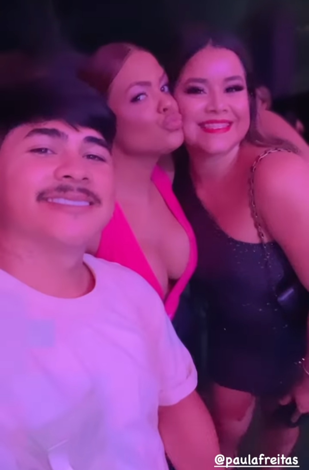 Thiago Melo, Paula Freitas e Melissa