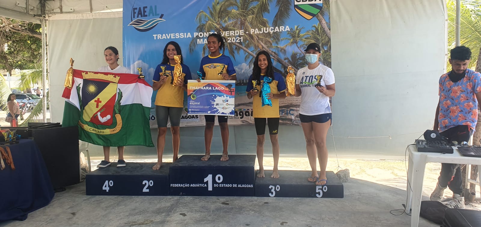 Travessia Ponta Verde -Medalha de prata