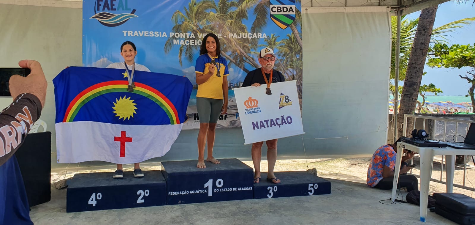 Travessia Ponta Verde - Medalha de Ouro