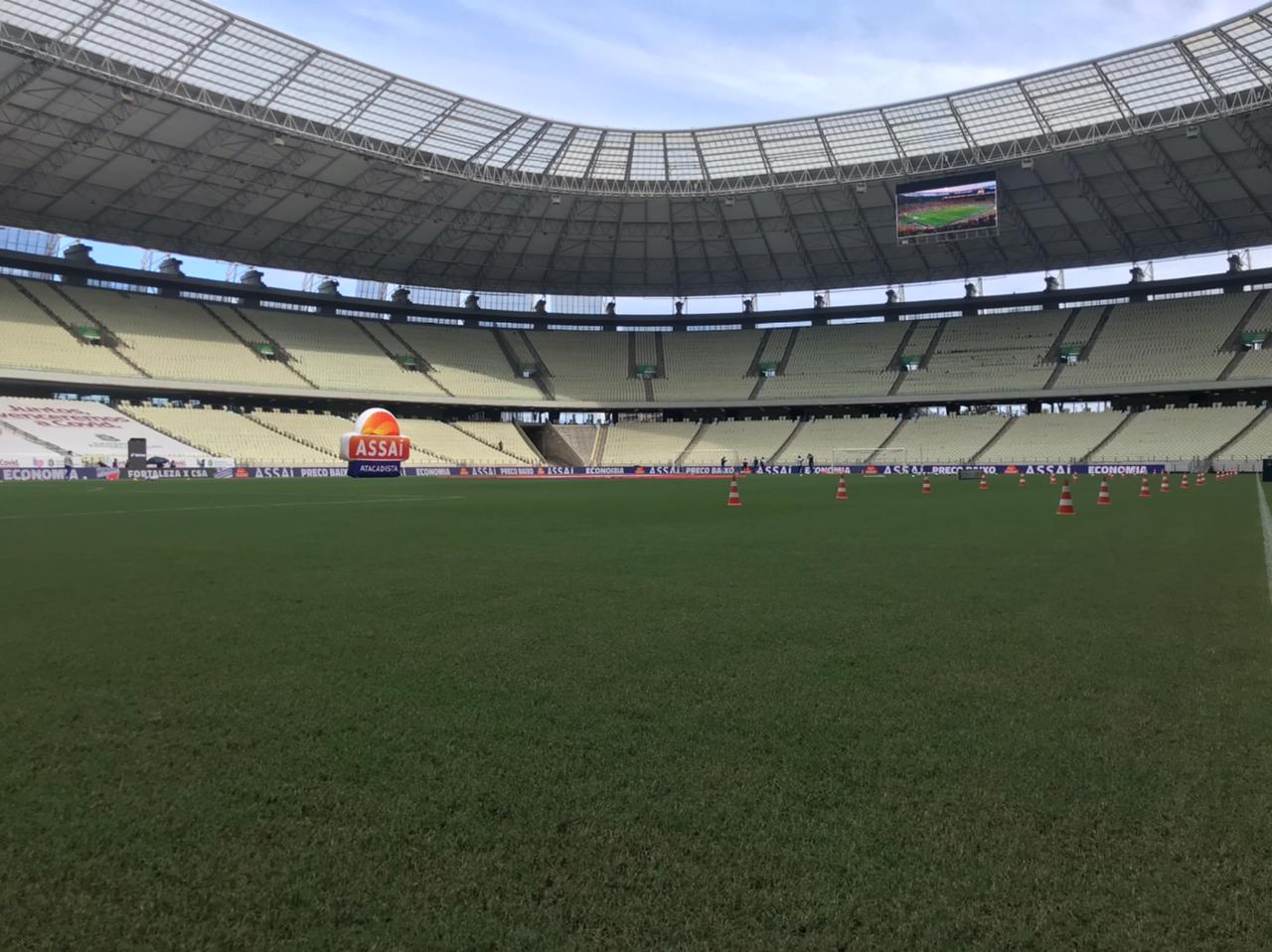 No Castelão, CSA é derrotado pelo Fortaleza por 2 a 1 e cai nas quartas da Copa do Nordeste