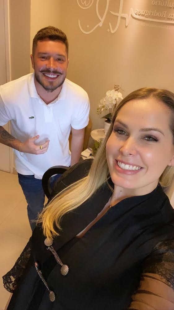Ronan Souza e a Dra. Talita Rodrigues