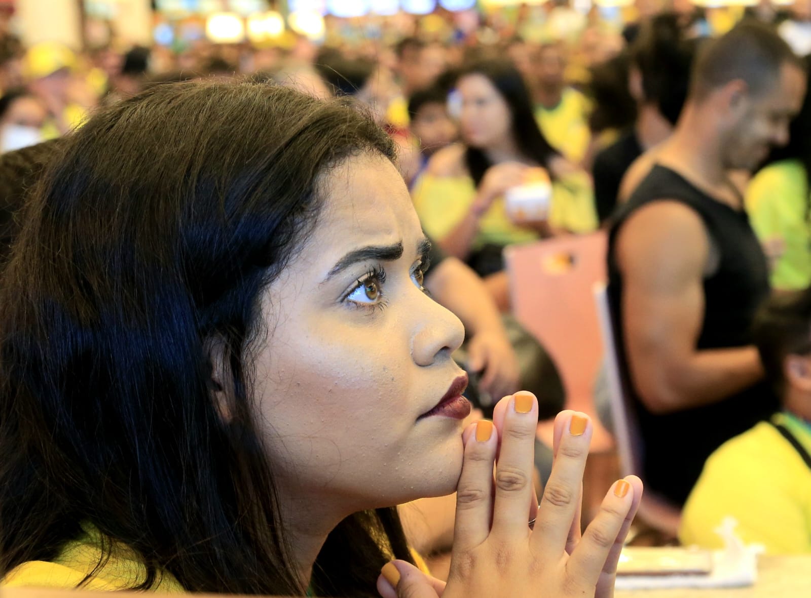 Maceioenses lotam Parque Shopping para assistir estreia da Seleção