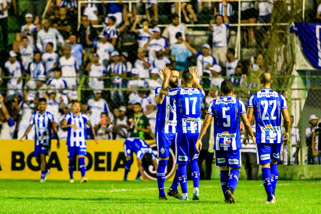 CSA reage no 2º tempo, vence Potiguar e avança na Copa do Nordeste