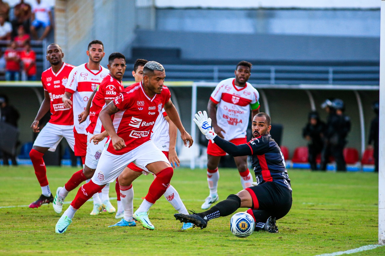 Na reabertura do Rei Pelé, CRB bate Sergipe na estreia da Copa NE: 1x0