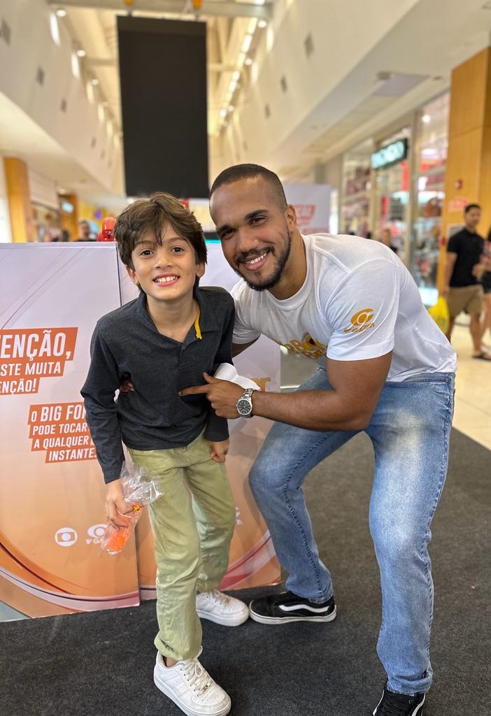 Ação da TV Gazeta leva Big Fone para o Pátio Maceió, no Benedito Bentes