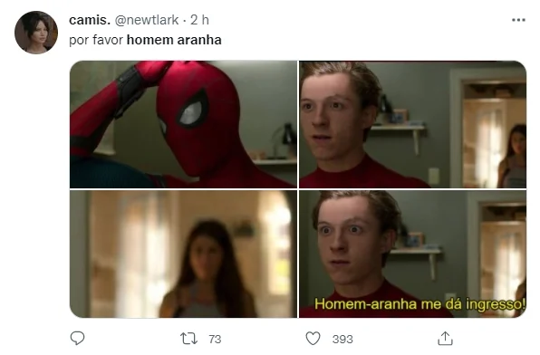 Após a queda dos sites de cinema, as redes sociais foram inundadas com memes sobre o filme