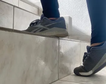 Sem espaço para malhar no apartamento? Vá para a escada