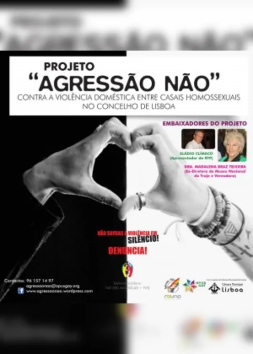 
			
				Opus Gay lança campanha contra violência doméstica entre casais homossexuais em Portugal
			
			